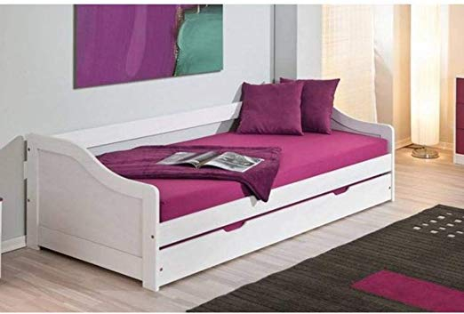 DHP Lit de jour en métal DHP Wallace avec lit gigogne, simple, blanc | Home Depot Canada DHP Lit de jour en métal DHP Wallace avec lit gigogne, simple, blanc | Home Depot Canada