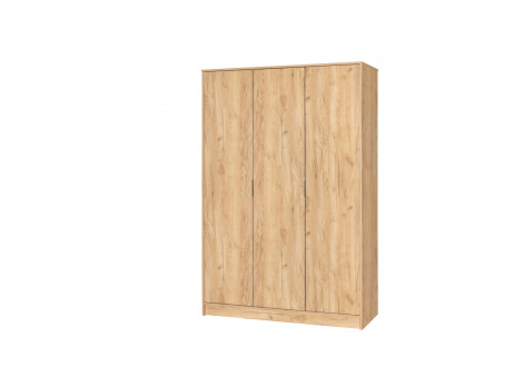 Armoire LILOU 3 portes chêne doré