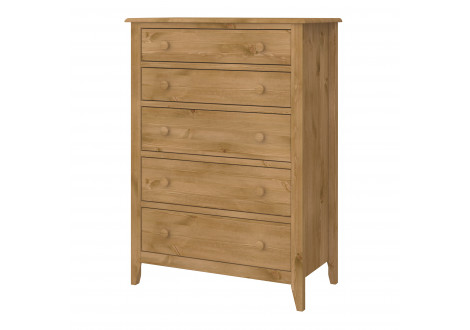 Commode HESTON 5 noyer