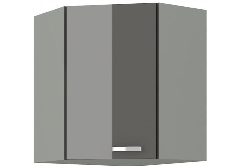 GREY meuble haut angle 60x60 - meuble N°7
