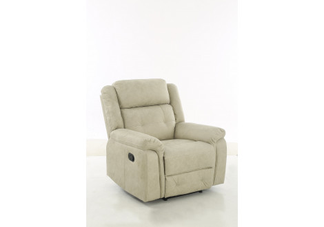 Fauteuil relax MELBOURNE relax tissu beige