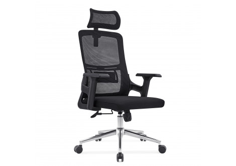 Fauteuil de bureau SAGA noir 