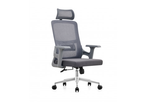 Fauteuil de bureau SILLA gris        