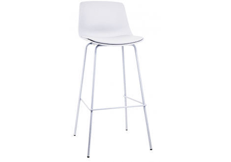 Tabouret Audrey Blanc PU