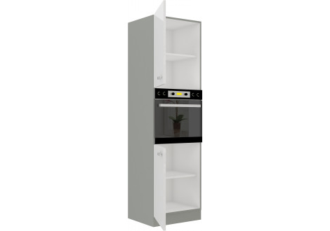 BIANKA colonne 60 2 portes + emplacement four