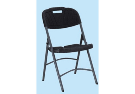 Chaise blast HDPE noir