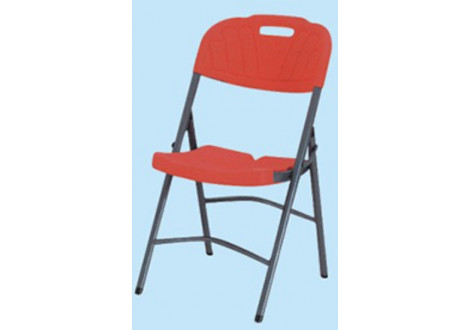 Chaise blast HDPE rouge