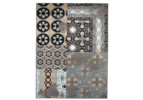 Tapis Casa Old Mosaiques gris