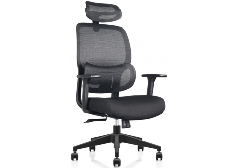 Chaise de bureau CENTAURE noir
