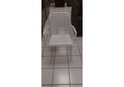 Chaise extérieur charles blanche