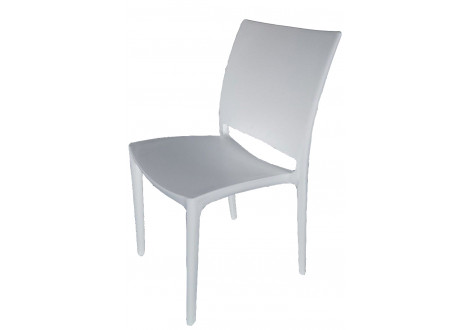 Chaise ELISE polypropylène BLANCHE