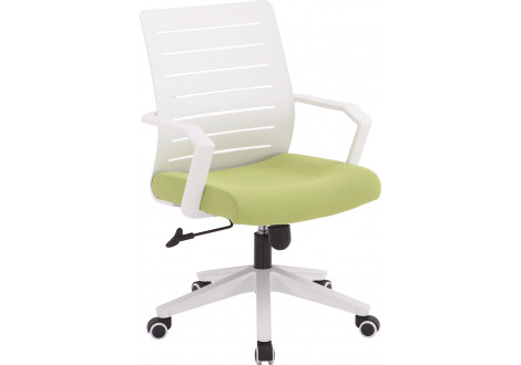 Chaise de bureau VERONE blanc/vert