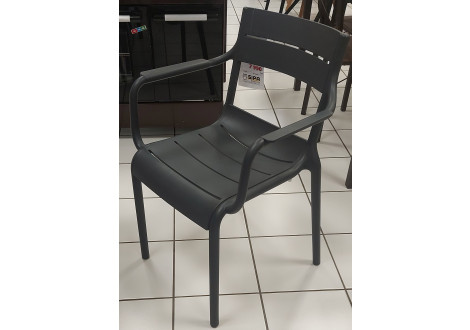 Fauteuil FERDINAND anthracite