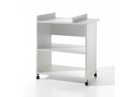 Meuble à langer FINN décor blanc