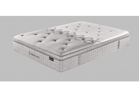 Matelas FRESH LATEX 140x190 cm à resorts ensachés 
