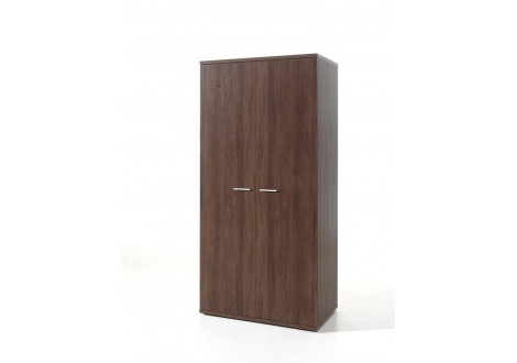 Armoire 2 portes HELGA noyer