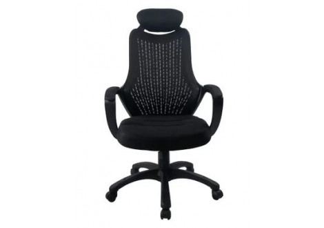 Chaise de bureau Galilée noir