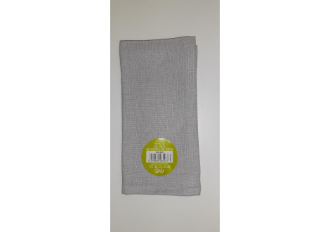 Serviette unies Gris 40x40 cm