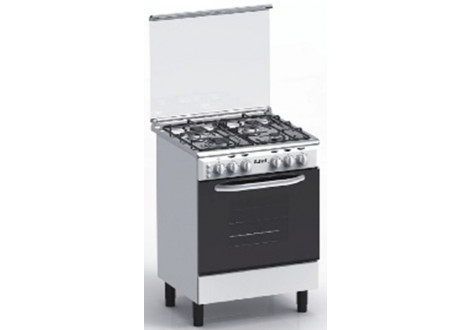 Cuisinière 60x60 4 feux gaz MAGIC POINT GS60+ blanche