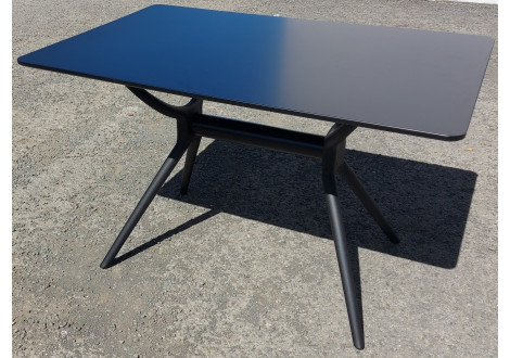 Table LAGOS noir L120P80