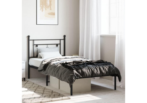 Lit JAZZY 90 métal noir