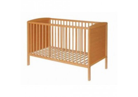 Lit BEBE LYA 60x120 cm hêtre massif