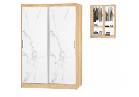 Armoire 2 portes coulissantes EIRA 