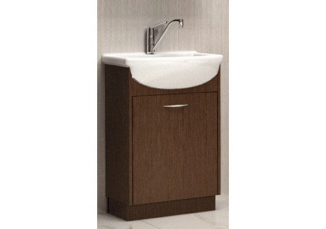 1 meuble lavabo NANCY wenge  + 1 vasque