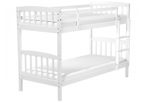 Lits superposés ORLAN 90x190 Pin massif blanc