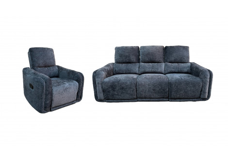 Salon PHENIX 3+1+1 bleu