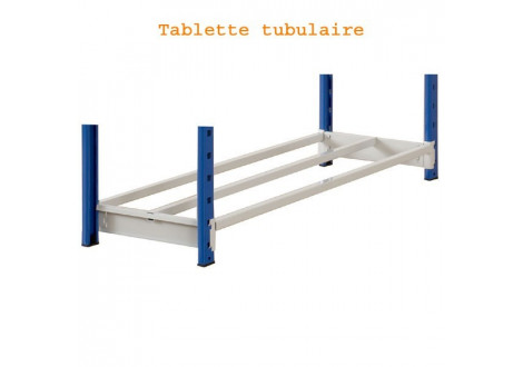 Etagère 100x30 pour système tubulaire
