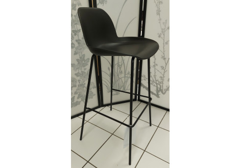 Tabouret ROMI noir