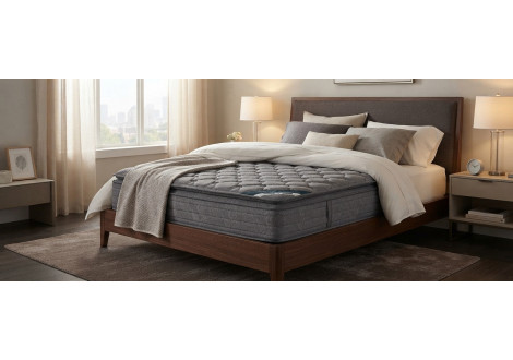 Matelas SENSO TOP 140x190 cm à resorts ensachés 