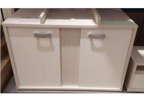 Meuble à langer SMILEY blanc