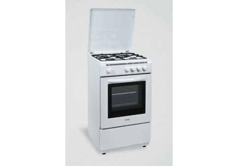 Cuisinière 50x50 4 feux tout gaz noir