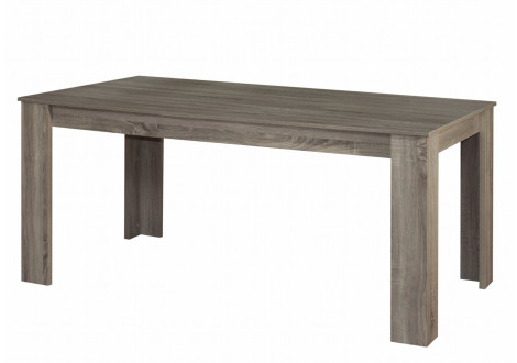 Table rectangulaire MOKA chêne grisé 170x90 cm