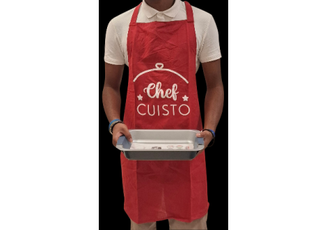 TABLIER CHEF CUISTO 72X90     