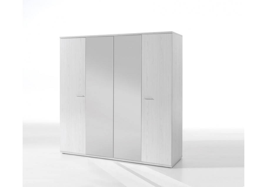Armoire 4 Portes Gael Chene Moonlight