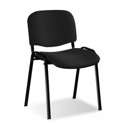 Chaise visiteur JANEIRO BIFMA tissu noir