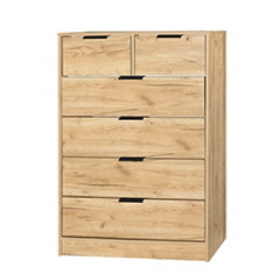 Commode LILOU décor chêne doré