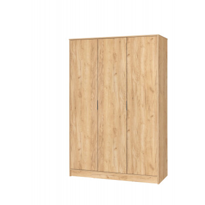 Armoire LILOU 3 portes chêne doré
