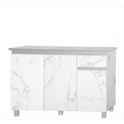 Buffet MARBLE décor marbre blanc
