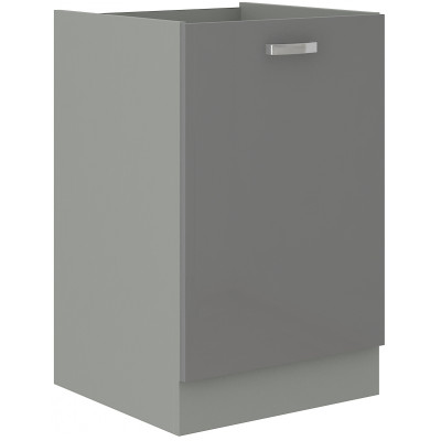 GREY bas 40 1 porte - meuble N°5 