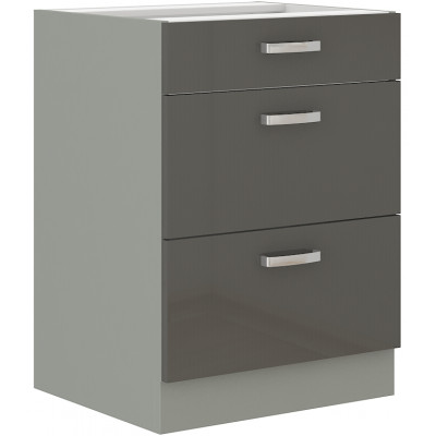GREY meuble bas 60 3 tiroirs