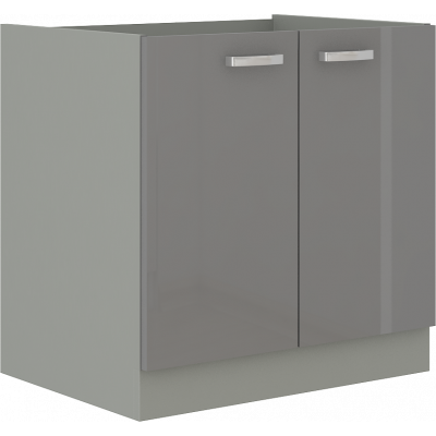 GREY  bas 80 2 portes - meuble N°4
