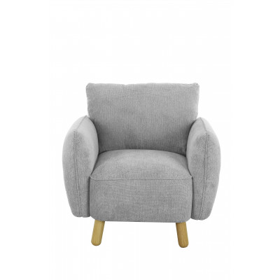 Fauteuil BRISBANE gris 