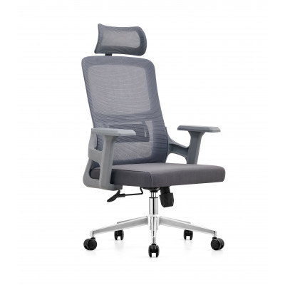 Fauteuil de bureau SILLA gris        