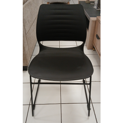Chaise visiteur ALVA noir