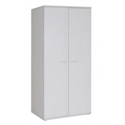 Armoire 2 portes HELGA chêne moonlight