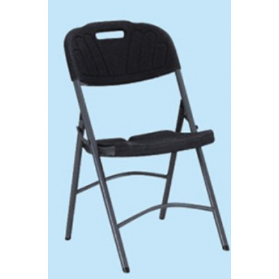 Chaise blast HDPE noir